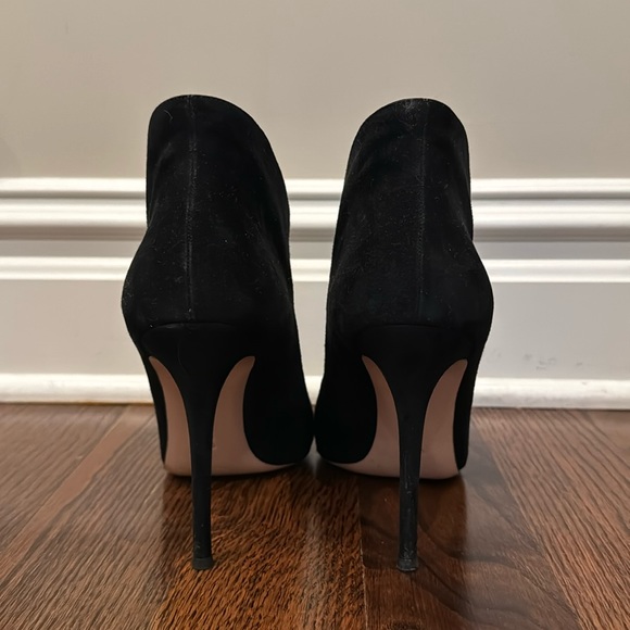 GIANVITO ROSSI Iconic Suede Vamp D'Orsay Booties Size: 11 | IT 41 - Picture 8 of 17